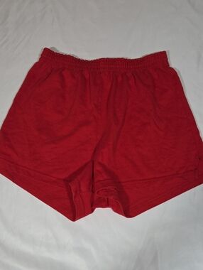 Soffe Vintage Athletic Shorts Red Size Medium